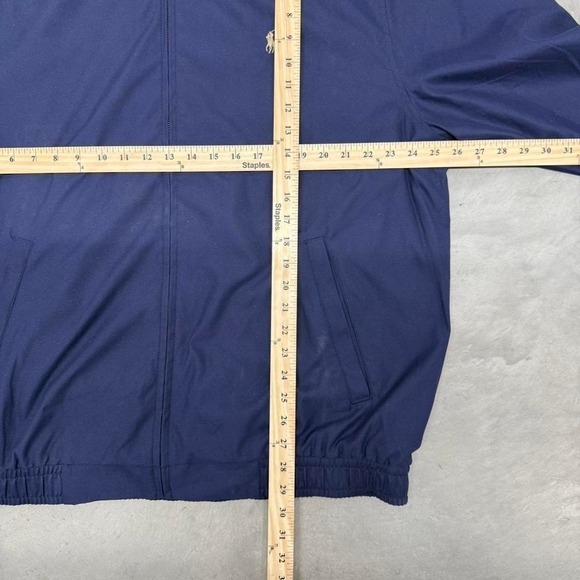 Vintage polo Harrington zip up jacket size XL ralph lauren preppy - Picture 7 of 7